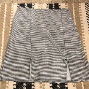 Handmade Skirt- S- Zip Up Back- Snug waist